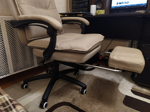 Компьютерное кресло Rapid голубое фото покупателя 66