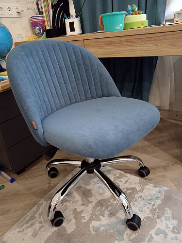 Компьютерное кресло Melody молочное фото покупателя 168