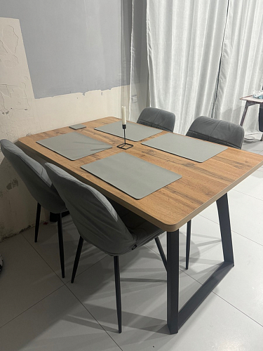 Комплект стульев Седа К 4 шт латте / черный фото покупателя 208