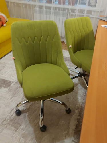 Компьютерное кресло Swan/Сван розовый фото покупателя 10