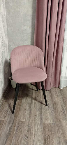 Стул на металлокаркасе Gabi latte / gold / black фото покупателя 320