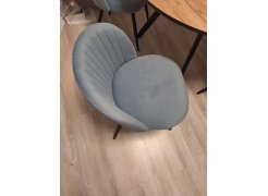 Стул на металлокаркасе Gabi 1 gray / black фото покупателя 628