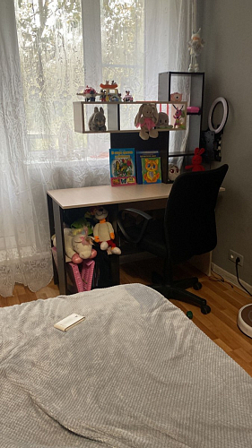 Письменный стол Эфес венге / дуб белфорд фото покупателя 5