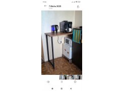 Барная стойка Дилан Лофт 120х40х90 бетон светлый фото покупателя 165