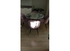 Стул на металлокаркасе Gabi blue / black фото покупателя 267