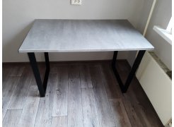 Стол Лота Лофт 120 25 мм сабия / черный матовый фото покупателя 164