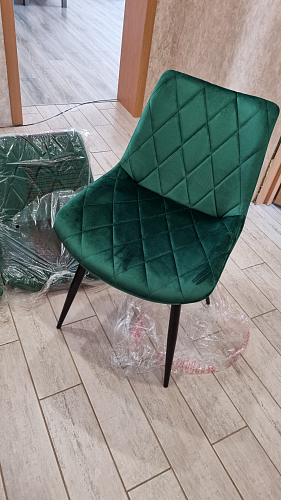 Стул на металлокаркасе Fox зеленый фото покупателя 3