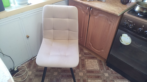 Стул Чилли 2 темно-серый  / черный фото покупателя 754