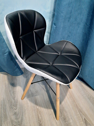 Деревянный стул PC-027 black / white фото покупателя 21