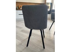 Стул на металлокаркасе Чилли синяя ткань / белый фото покупателя 347