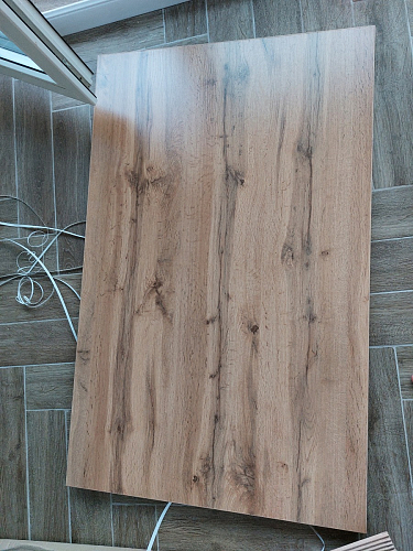 Стол Лота Лофт 140 25 мм черный матовый / бетон фото покупателя 269