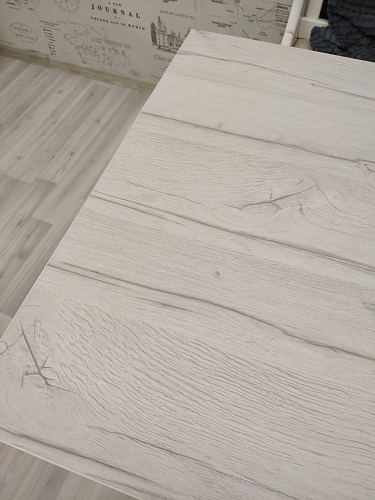 Деревянный стол Лота Лофт 140х80 дуб крафт табачный / черный матовый фото покупателя 371