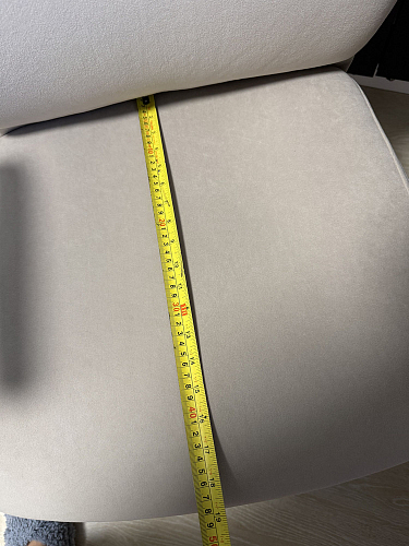 Компьютерное кресло Benefit/Бенефит флок бежевый 7 фото покупателя 1