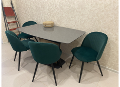 Стул на металлокаркасе Gabi 1 light purple / black фото покупателя 893