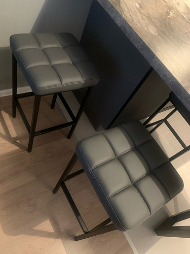 Барный стул Лофт катания лаванда / белый матовый фото покупателя 247