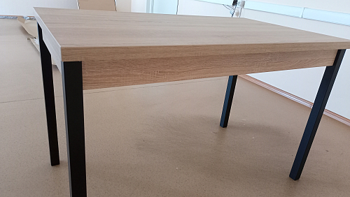 Стол Оригон файерстоун / черный матовый фото покупателя 58