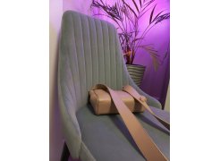 Стул на металлокаркасе Kora green / black фото покупателя 296