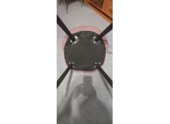 Стул на металлокаркасе Gabi 1 light purple / black фото покупателя 434