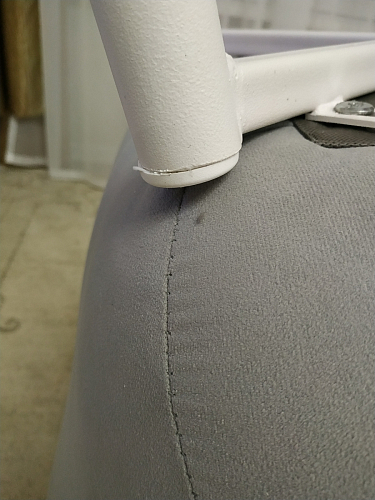 Стул на металлокаркасе Челси бежевый / белый каркас фото покупателя 138