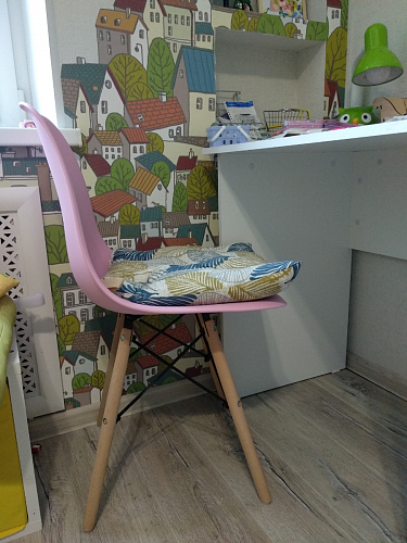Пластиковый стул Eames PC-015 серый фото покупателя 149