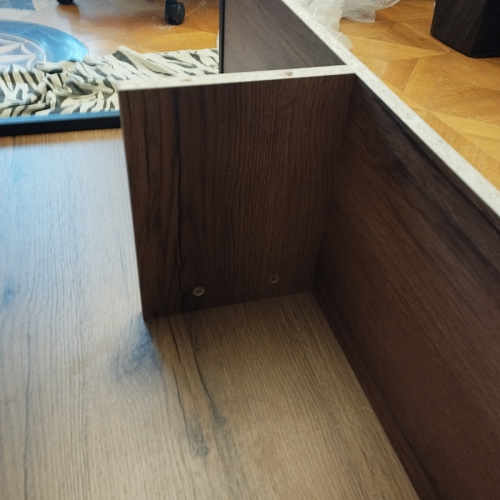 Письменный стол Клер Лофт черный матовый / бетон фото покупателя 20