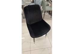 Стул на металлокаркасе Seda 1 blue / black / gold из шоурума 4