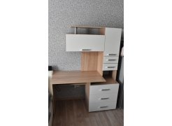 Стол компьютерный Джаз-17 белый правый фото покупателя 16