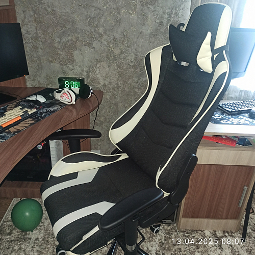 Компьютерное кресло Kano 1 cream / black фото покупателя 153