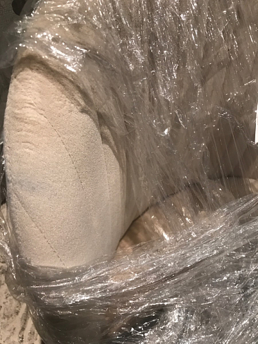 Стул на металлокаркасе Gabi 1 light purple / black / gold фото покупателя 156