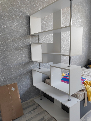 Стеллаж СТ-2 дуб сонома / белый фото покупателя 2