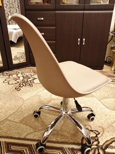 Компьютерное кресло Kolin cappuccino / chrome фото покупателя 134