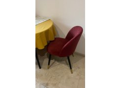 Стул на металлокаркасе Gabi 1 light purple / black фото покупателя 407