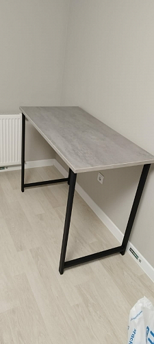 Барная стойка Дилан Лофт 120х60х110 бетон фото покупателя 125