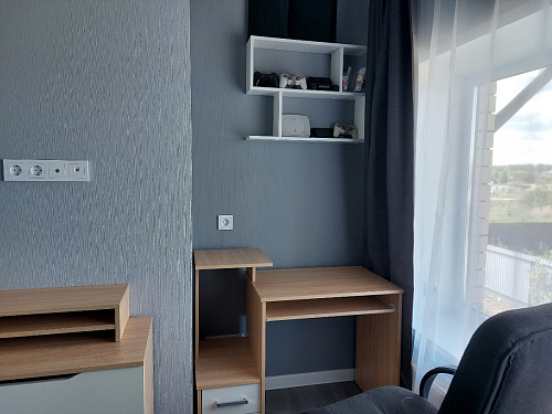 Стол компьютерный Джаз-24 правый венге фото покупателя 57