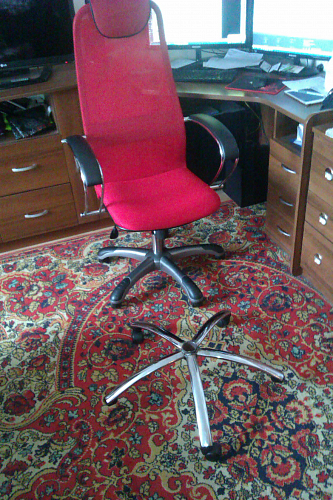 Кресло Hems красное фото покупателя 6