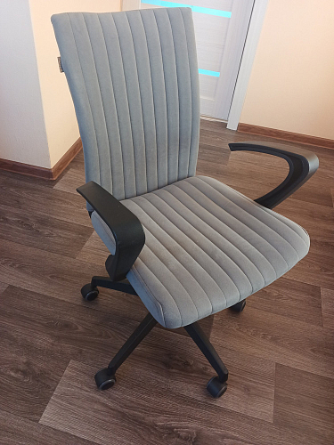 Компьютерное кресло Spark/Спарк флок бежевый 7 фото покупателя 10