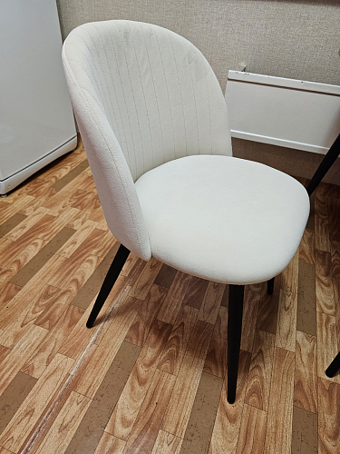 Стул на металлокаркасе Gabi latte / gold / black фото покупателя 788