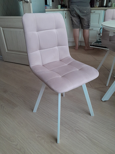 Комплект стульев Чилли 2 шт бежевый / черный фото покупателя 565