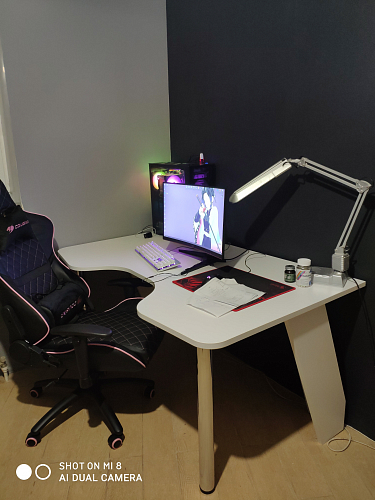 Компьютерный стол КСТ-116 белый фото покупателя 28