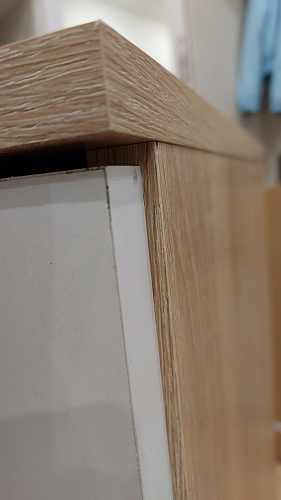 Тумба С511 дуб сонома / белая фото покупателя 3