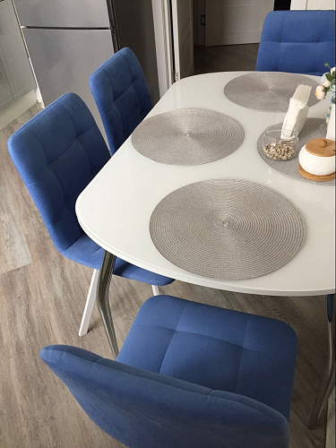 Комплект стульев Чилли 2 шт бежевый / черный фото покупателя 862