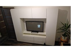 Готовая гостиная Румба белый / белый глянец  - Уцененный экземпляр фото покупателя 68