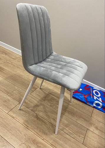 Стул на металлокаркасе Дани темно-серый (zd 995) / черный фото покупателя 11