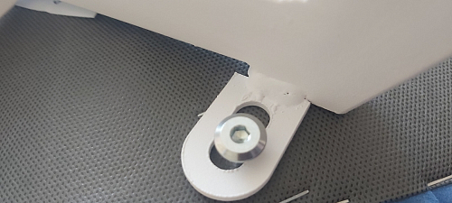 Стул на металлокаркасе Чилли синий / белый фото покупателя 1303