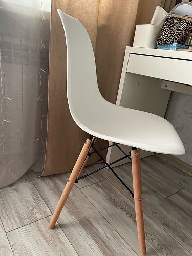 Пластиковый стул Eames PC-015 желтый фото покупателя 137