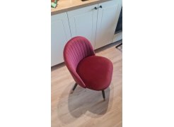 Стул на металлокаркасе Gabi 1 бежевый / черный с серебряными наконечниками фото покупателя 301