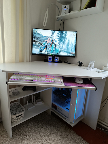 Компьютерный стол Джаз-29 дуб сонома фото покупателя 1