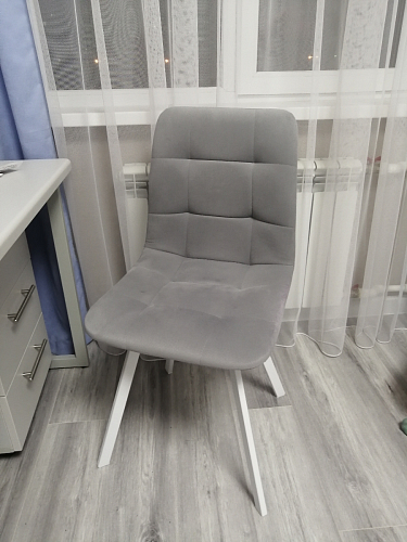 Стул на металлокаркасе Чилли бирюзовый / черный фото покупателя 1110