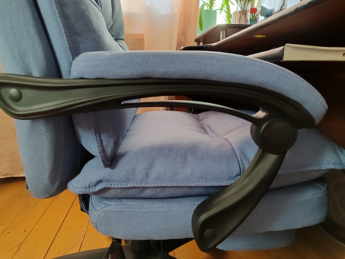 Компьютерное кресло Rapid голубое фото покупателя 156