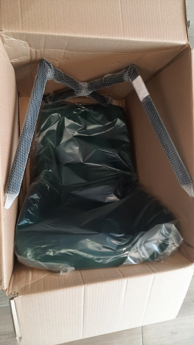 Стул на металлокаркасе Челси К бирюзовый / черный фото покупателя 256